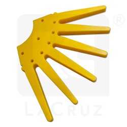 INTAPO70G - Recambio para escardador de dedos para viña - Ø 70 cm - versión amarilla, markets:  []string{"A", "B", "AU"}
