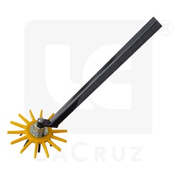 INTASA29G - Escardador de dedos para horticultura - Ø 29 cm - versión amarilla, markets:  []string{"A", "B", "AU"}