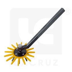 INTASA37G - Escardador de dedos para horticultura - Ø 37 cm - versión amarilla, markets:  []string{"A", "B", "AU"}